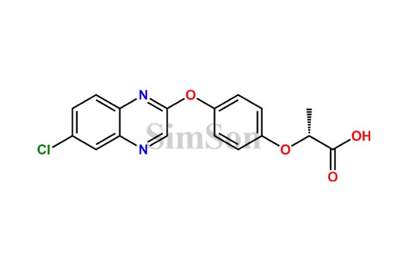 (R)-2-(4-((6-chloroquinoxalin-2-yl)oxy)phenoxy)propanoic acid