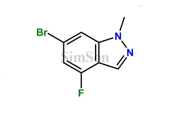 6-bromo-4-fluoro-1-methyl-1H-indazole