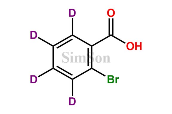 2-bromobenzoic-3,4,5,6 D4 acid