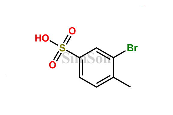 3-bromo-4-methylbenzene-1-sulfonic acid
