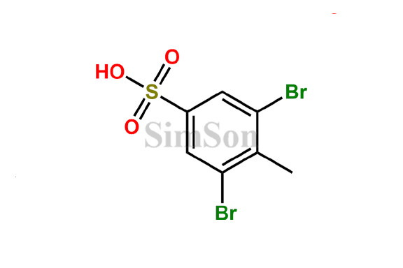 3,5-dibromo-4-methylbenzene-1-sulfonic acid