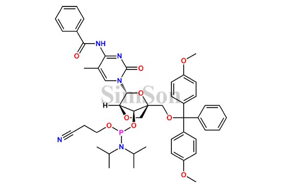 DMT-locMeC(bz) Phosphoramidite