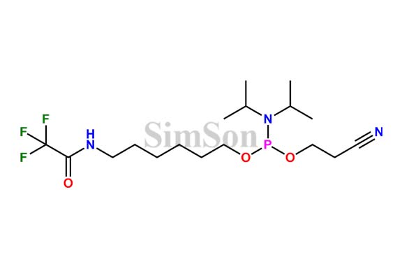 TFA-Hexylaminolinker Phosphoramidite