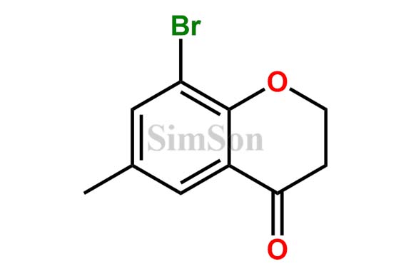 8-Bromo-6-methyl-3,4-dihydro-2H-1-benzopyran-4-one
