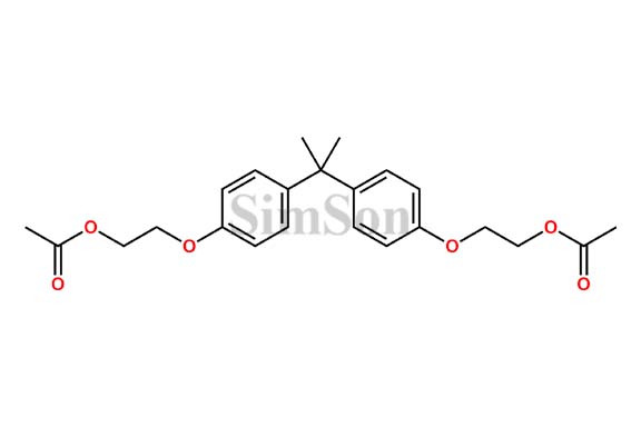 ((Propane-2,2-diylbis(4,1-phenylene))bis(oxy))bis(ethane-2,1-diyl) diacetate