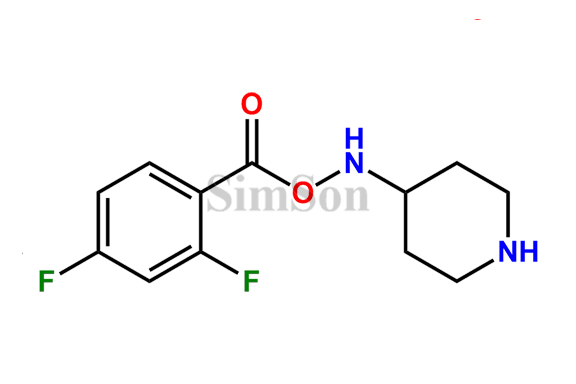 O-(2,4-difluorobenzoyl)-N-(piperidin-4-yl)hydroxylamine