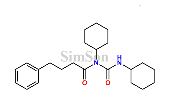 N-Cyclohexyl-N-(cyclohexylcarbamoyl)-4-phenylbutanamide