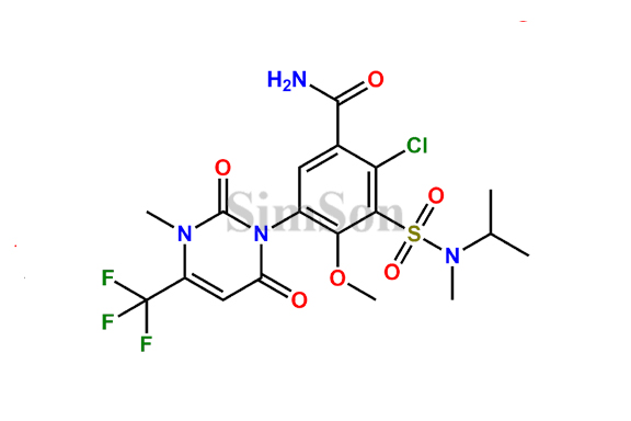 N`-(2-chloro-4-methoxy-5-(3-methyl-2,6-dioxo-4-(trifluoromethyl)-3,6-dihydro-1(2H)-pyrimidinyl)benzoyl)-N-isopropyl-N-methylsulfamide
