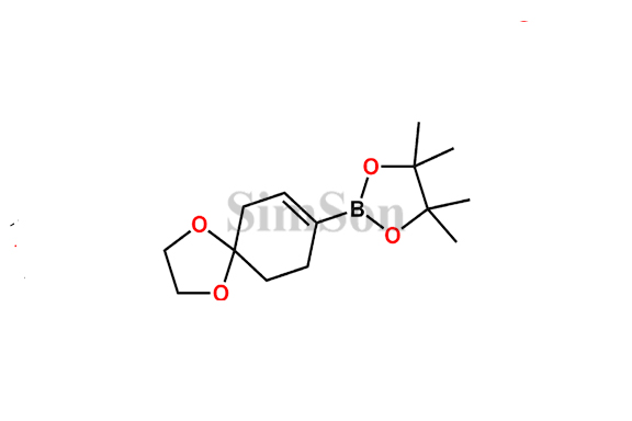 4,4,5,5-Tetramethyl-2-(1,4-dioxaspiro[4.5]dec-7-en-8-yl)-1,3,2-dioxaborolane