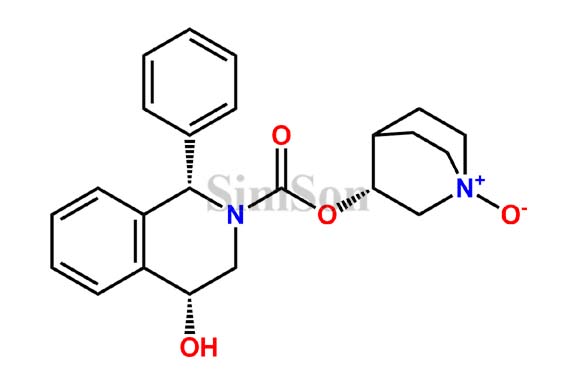 4R Hydroxy solifenacin N1 oxide