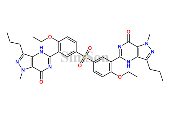 De(methypiperazinyl)Sildenafil Dimer