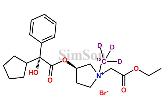 Sofpironium Bromide 13C D3