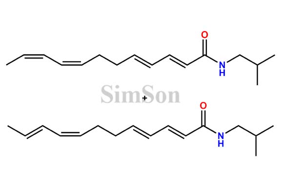 Dodeca-2E,4E,8Z-Tetraenoic Acid Isobutylamide (10E/Z Mixture)