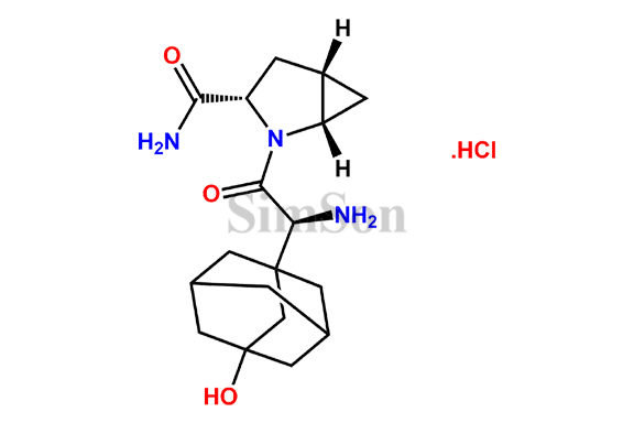 3-Descarbonitrile 3-Acetamido Saxagliptin Hydrochloride