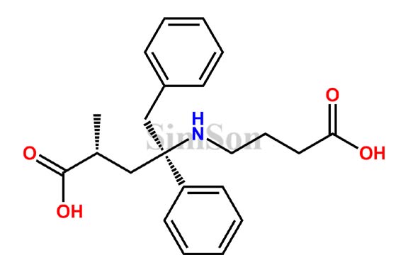 (2R,4S)-5-(4-Biphenyl)4-[(3-carboxypropanyl)amino]-2-methyl pentanoic acid