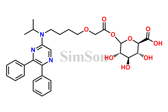Selexipag metabolite MRE-269 acyl-beta-D-glucuronide