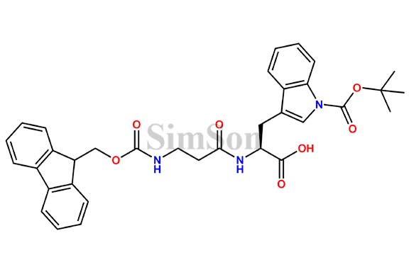 Fmoc-beta-Ala-Trp(Boc)-OH