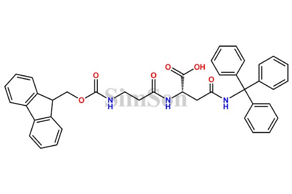 Fmoc-beta-Ala-Asn(trt)-OH