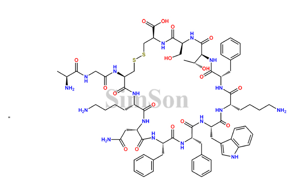 des-10-threonine-somatostatin