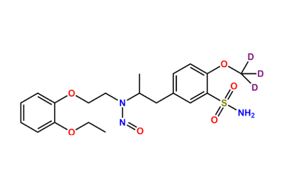 N-Nitroso Tamsulosin-D3 (Racemic)