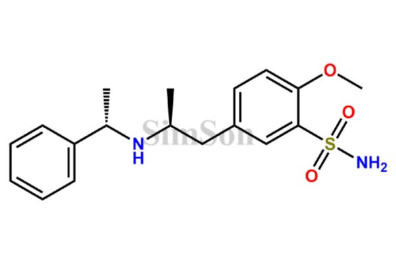 2-Methoxy-5-((2R)-2-(((1R)-1-phenylethyl)amino)propyl)benzenesulfonamide