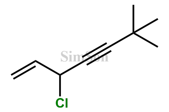 3-Chloro-6,6-dimethylhept-1-en-4-yne