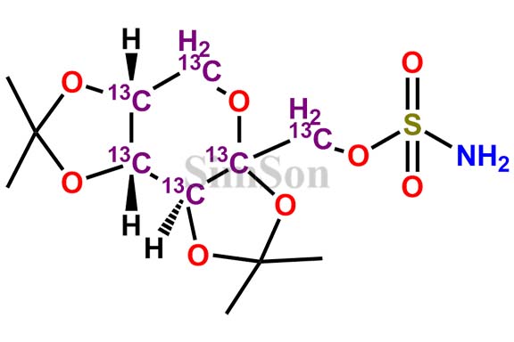 Topiramate-13C6