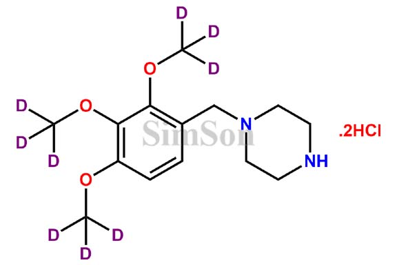 Trimetazidine D9 Dihydrochloride