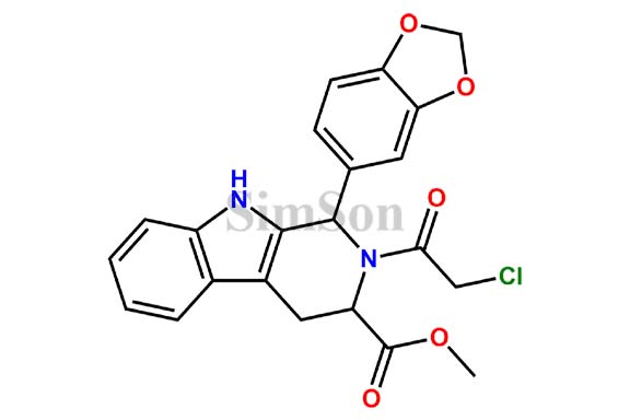 methyl1-(benzo[d][1,3]dioxol-5-yl)-2-(2-chloroacetyl)-2,3,4,9-tetrahydro-1H-pyrido[3,4-b]indole-3-carboxylate
