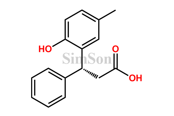 Tolterodine Propanoic Acid Impurity (R)-Isomer