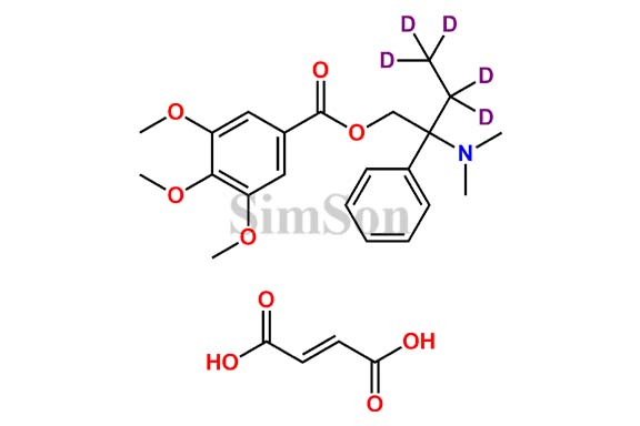 Trimebutine-d5 Fumarate