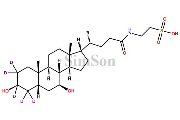 Tauroursodeoxycholic Acid D5