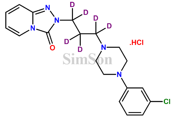 Trazodone D6 Hydrochloride