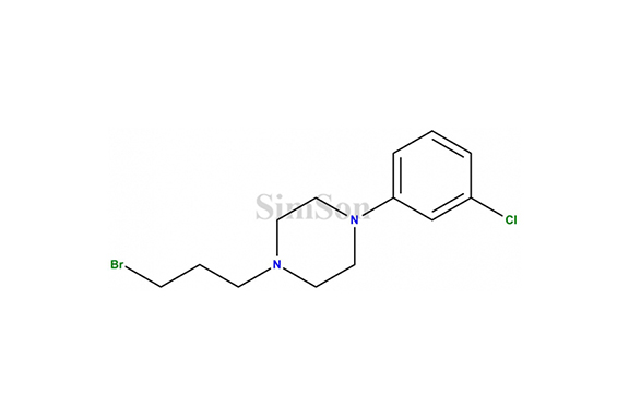 1-(3-bromopropyl)-4-(3-chlorophenyl)piperazine
