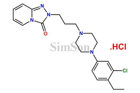 Trazodone-4-Ethyl Hydrochloride salt