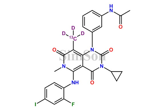 Trametinib-13C D3