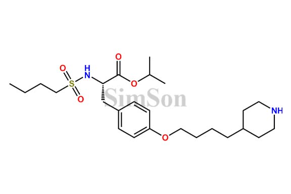 N-(butylsulfonyl)-O-[4-(4-piperidinyl)butyl]-L-Tyrosine Isopropyl Ester