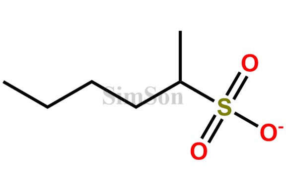 Hexane-2-sulfonate