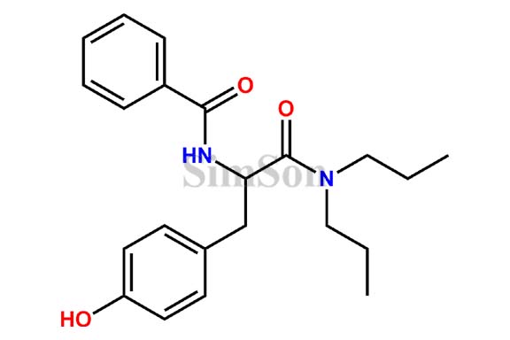 N-Benzoyl-DL-tyrosyl-N`,N`-dipropylamide