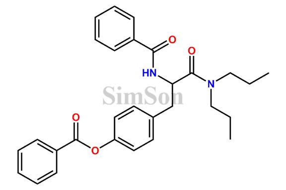 N,O-Dibenzoyl-DL-tyrosyl-N`,N`-dipropylamide