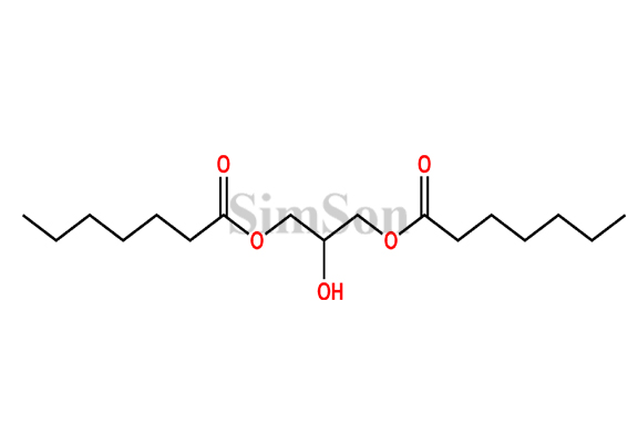 2-hydroxypropane-1,3-diyldiheptanoate
