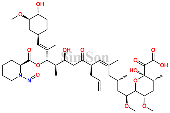 Tacrolimus 21-Carboxylic Acid Nitroso Impurity