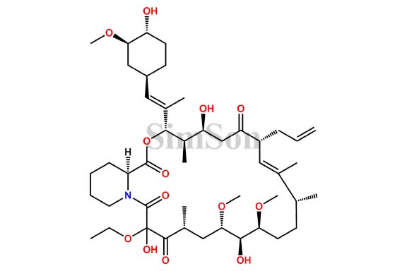 Tacrolimus O-ethyl open ring (peak 2)