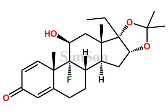 (6aS,6bR,7S,8aS,8bS,11aR,12aS,12bS)-8b-ethyl-6b-fluoro-7-hydroxy-6a,8a,10,10-tetramethyl-6a,6b,7,8,8a,8b,11a,12,12a,12b-decahydro-1H-naphtho[2`,1`,4,5]indeno[1,2-d][1,3]dioxol-4(2H)-one