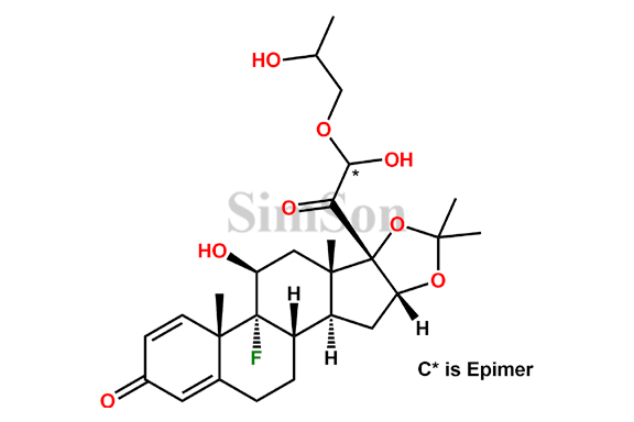 Triamcinolone Impurity C PG Hemi Acetal