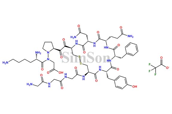Terlipressin EP Impurity I trifluoroacetate