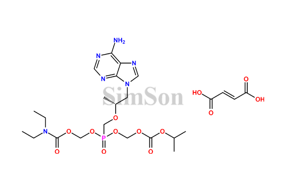 Diethylamino Carboxymethyl Poc Tenofovir Fumarate