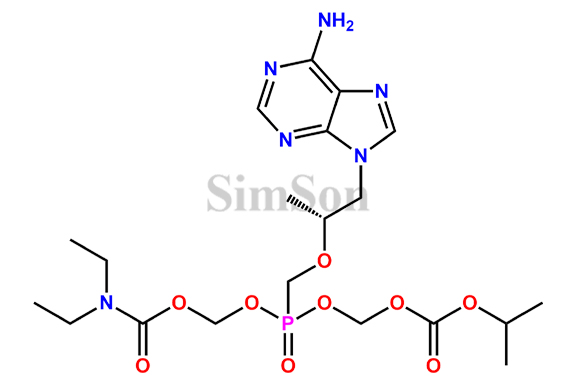 Diethylamino carboxymethyl Poc tenofovir(Base) (USP RC J)