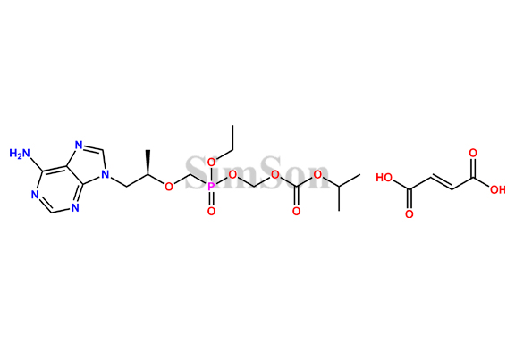 Mono-POC Ethyl Tenofovir Fumarate
