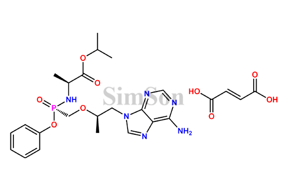 Tenofovir alafenamide Fumarate SRR Isomer Fumarate